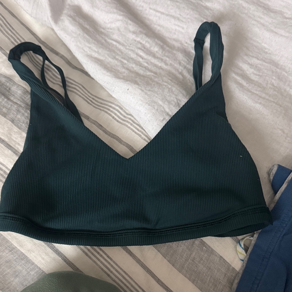 Elegant Teal Bralette
